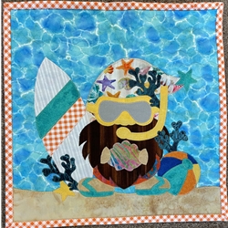 Laser Cut Sand, Snorkle, Sun Gnome